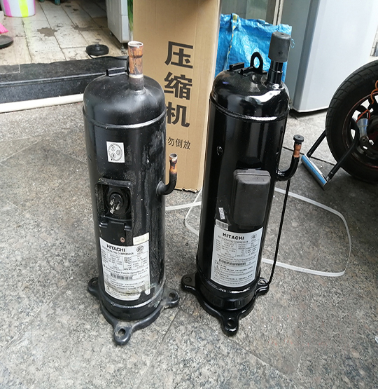 兴隆中央空调压缩机的更换维修